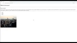 20 Exercice HTML, utiliser les balises apprises