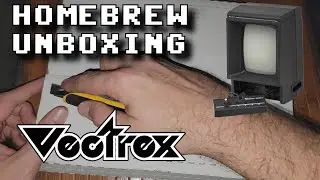 UNBOXING  de jeux HOMEBREW sur VECTREX 🎁