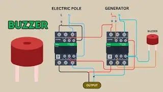 HOW INSTALL AUTO CHANGE OVER SWITCH FOR GENERATOR WITH BUZZER
