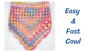 Crochet Cozy Cowl in a Day!