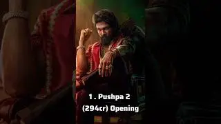 Top 10 Biggest opening World wide in first Day | #bollywood #south #movie #mostviewed #mostearning