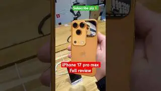 iPhone 7 pro max full review📱 #iPhone17 #iPhone17ProMax #iPhone17FullReviewUnboxing