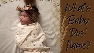 Official Baby Name Reveal - And Her Name Is...