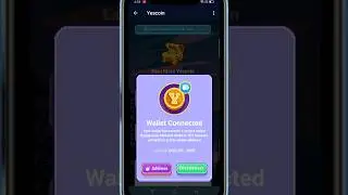 How to Connect Yes Coin to your TON Wallet #youtubeshorts