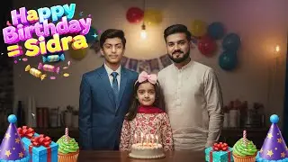 Sidra ki Birthday Party 🎂 | Pizza Party Fun After Celebration 🍕