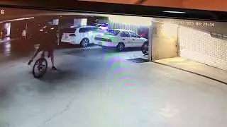 Bicycle thieves at Surfers Paradise Gold Coast caught on security video.