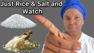 Just Rice And Salt This 2025 - A Secret nobody will ever tell you about-thank me later 