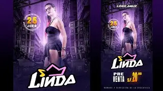 CREAR FLYER para DJs con photoshop