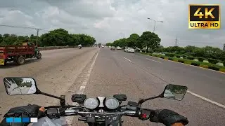 Islamabad Highway 4K POV Bike Ride | GoPro Bike Drive | Streets Of Pakistan 🇵🇰 | ISB | 2023