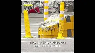 Pedestrian refuge islands raise safety concerns in Taiwan