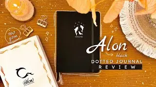 Calligraphy Source&rsquo;s Alon Black Dotted Notebook Review + ✨ GIVEAWAY ✨ | Charizze Treats Day 6