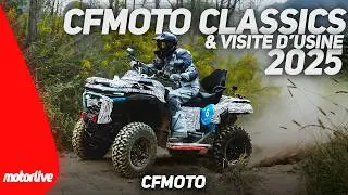 CFMoto Classics 2025 : 1er essai CForce 625 R 2026 et visite d&rsquo;usine !