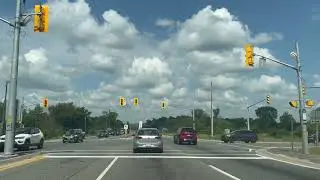 Ontario Countryside Drive 4K POV | Hurontario St Brampton to Orangeville via King & Charleston