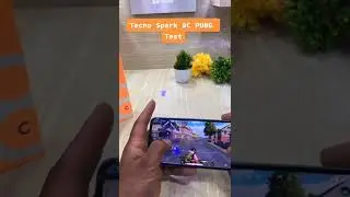 Techno spark 8c PUBG test | #pubg #pubgmobile #techno #games #gameplay