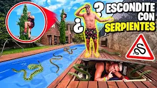 ESCONDITE PARKOUR con SERPIENTES en la GALAXY HOUSE⚠️