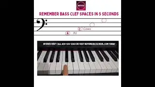 Trick to remember - Bass Clef - A-C-E-G  - Piano Lessons Surrey, White Rock, Langley and Delta BC