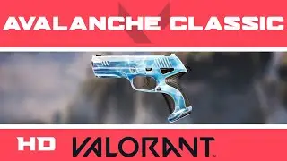 Avalanche Classic | VALORANT Classic Skin | HD Skins Showcase