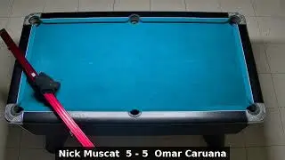 Nick Muscat vs Omar Caruana | CISK LAGER NATIONAL SINGLES CHAMPIONSHIP 2025/2026 | Round 4