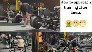 How to approach training after Illness or time off - Legs and Back recovery session 