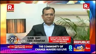 Kenstar CEO Sunil Jain Shares Bold Vision for the Next Decade | World of Brands.