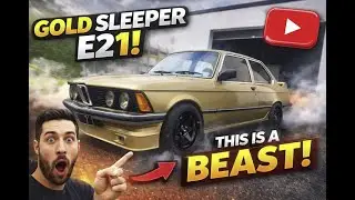 BMW E21 From Rust to Road - Welding, Paint & BodyKit