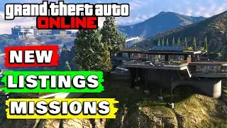 GTA 5 Online: New Listings MANSION Missions (Missions expired after Dec 7.2025)