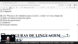 USO DA PARTÍCULA SE: OFICINA DE PORTUGUÊS