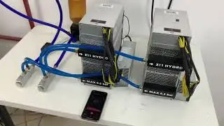 Antminer Z11 hydro, подключение к внешнему радиатору и отопительной системе квартиры.
