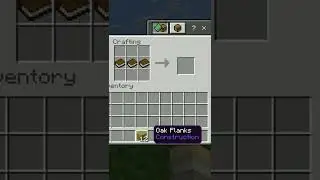 how to make a lectern in Minecraft #shorts