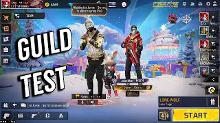 Guild Test| with Subscribers Free Fire Live | Back to Back Customs| Free Fire Live