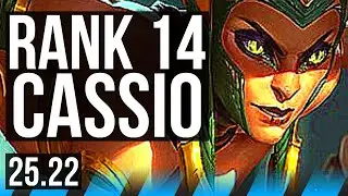 CASSIOPEIA vs MALZAHAR (MID) | 11/3/6, Dominating, Rank 14 Cassio | EUW Challenger | 25.22