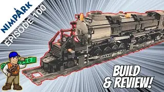 Union Pacific Big Boy Steam Locomotive (Lego Alternate Build)