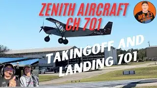 ZENITH AIRCRAFT CH 701 TAKEOFF AND LANDING