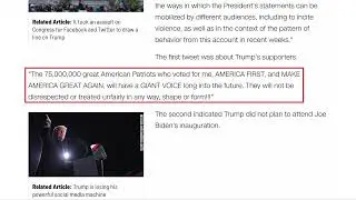 Twitter Bans Donald Trump for...