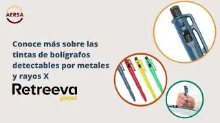 AERSA | Opciones de tinta bol&iacute;grafos detectables Retreeva