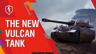 WoT Blitz. The New Vulcan Tank from the Valkyria Chronicles