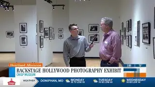 Backstage Hollywood photography exhibit