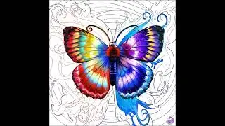 Butterfly | Tap Color | Color By Number | Android Games #androidgames @InspiraGames #inspiragames