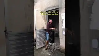 Quando meu vizinho coloca uma m&uacute;sica 😂😂 Adele - Set fire to the rain