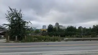 Salmon Fishing at Ship Creek in downtown Anchorage Alaska