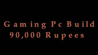 Gaming Pc Build with Ryzen 2017
