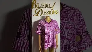 Ankara shirt and short|BleroDesigns on IG and TikTok #shorts #blerodesigns