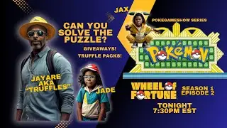 PokeWheel of Fortune! EPISODE 2 -  #WheelOfFortune #Pokemon #GottaSpinEmAll #giveaways #pokemon