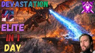 Can I become Elite Dev Evoker in 1 Day | Devastation Evoker Montage