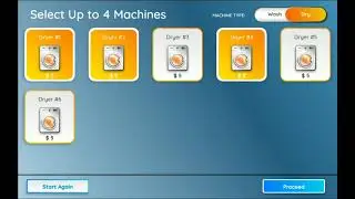 eCleanPay Cashless laundry system preview - Richard Jay Pty Ltd