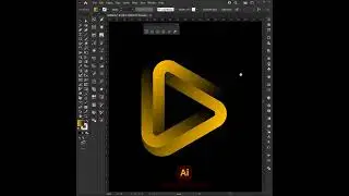 3D Media Play Logo | Adobe Illustrator