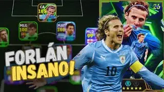 Testei o NOVO FORLÁN e ele DESTRUIU no eFootball 2026 Mobile ⚽