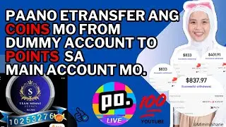 PAANO MAG TRANSFER NG COINS FROM DUMMY ACCOUNT TO YOUR MAIN ACCOUNT SA POPPO LIVE APP 2025 l TRADING