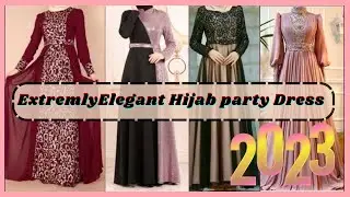 The Most Fashionable Hijab party maxi dress ideas |Elegant party wear hijab ideas | stylish hijab