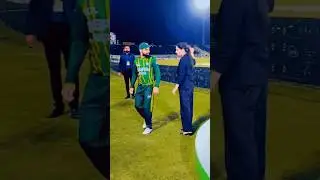 Shadab khan with Zainab Abbas | zainab Abbas wirh Shadab after match #foryou #cricket #shadab #shady